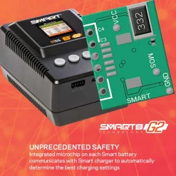 SPEKTRUM Chargeur SMART S155 G2 AC 1x55W - Spektrum