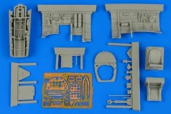 Spitfire Mk.IX cockpit set FOR Eduard - 1:48e - Aires - Aires