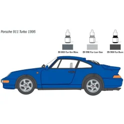 STARTER KIT : Maquette voiture - Porsche 911 en 1:24 - Italeri
