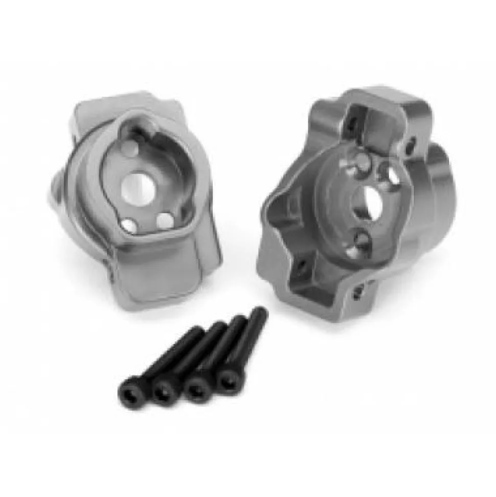 Support Axe De Transmission Alu Anodise Gris X2 - Traxxas - Traxxas