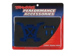 Support D'Amortisseurs Arriere 7075-T6 Alu Anodise Bleu - Traxxas