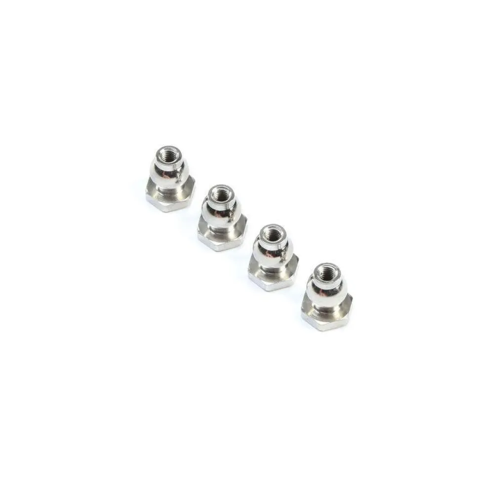 Suspension Ball, 6.8mm, Flanged (4): 8X - Losi - TLR