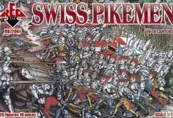 Swiss pikemen, 16th century - 1:72e - Red Box - Red Box