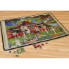 Table de puzzle : tapis en tissu - Master Pieces