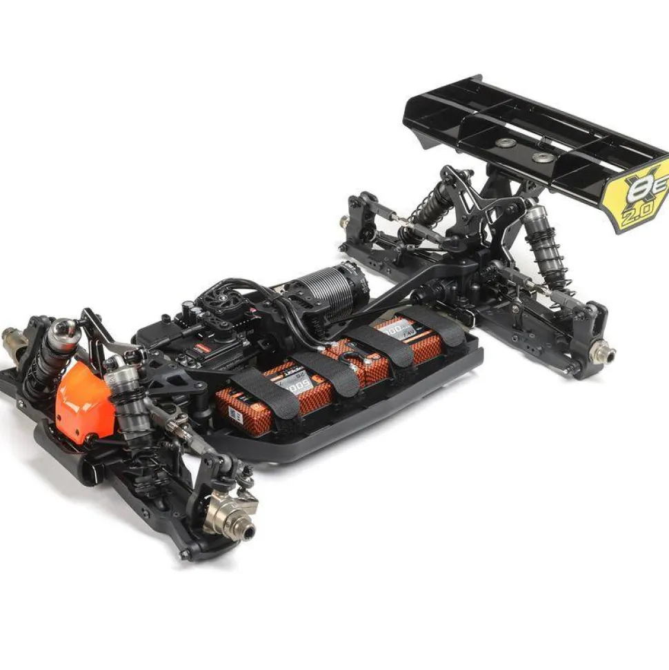 Team Losi 8IGHT-X/E 2.0 Combo 4WD 1:8 Nitro et Electric Race Buggy Kit - Losi - TLR