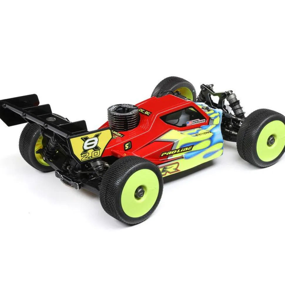 Team Losi 8IGHT-X/E 2.0 Combo 4WD 1:8 Nitro et Electric Race Buggy Kit - Losi - TLR