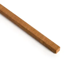 Tiges pour maquette en bois x 6 : Sapelli 3 x 3 x 1000 mm - Disarmodel