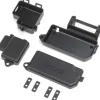 TLR Servo & Receiver Mounts : 8X 2.0 - Losi - TLR