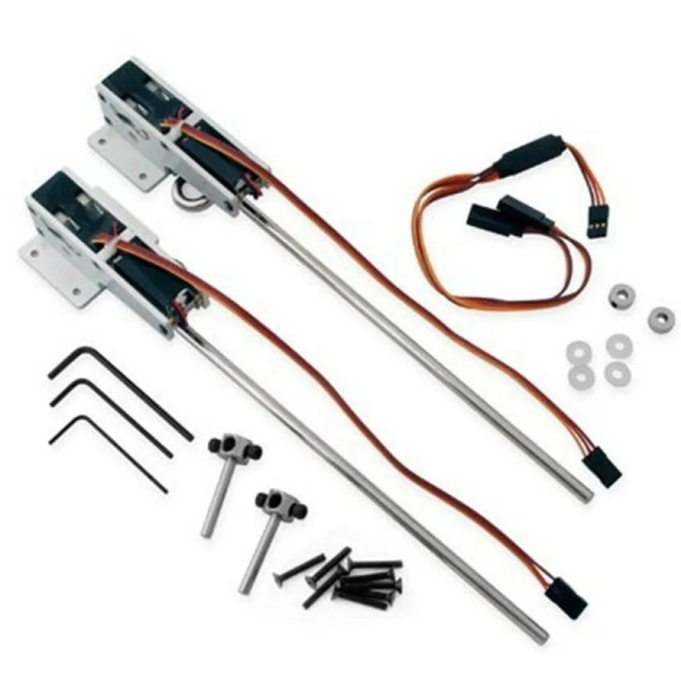 Train rentrant principal électrique 90° pour 60-120 Eflite - E-flite