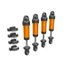 Traxxas Amortissuers Alu Andisés Orange (par 4) TRX-4M - Traxxas