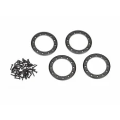 Traxxas Anneaux 2.2 Aluminium Noir (X4) - Traxxas