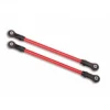 Traxxas Biellettes De Suspension Arriere Superieur Acier Rouge (2) - Traxxas