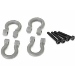 Traxxas Crochet Pare Chocs Avant/Arriere Gris - Traxxas