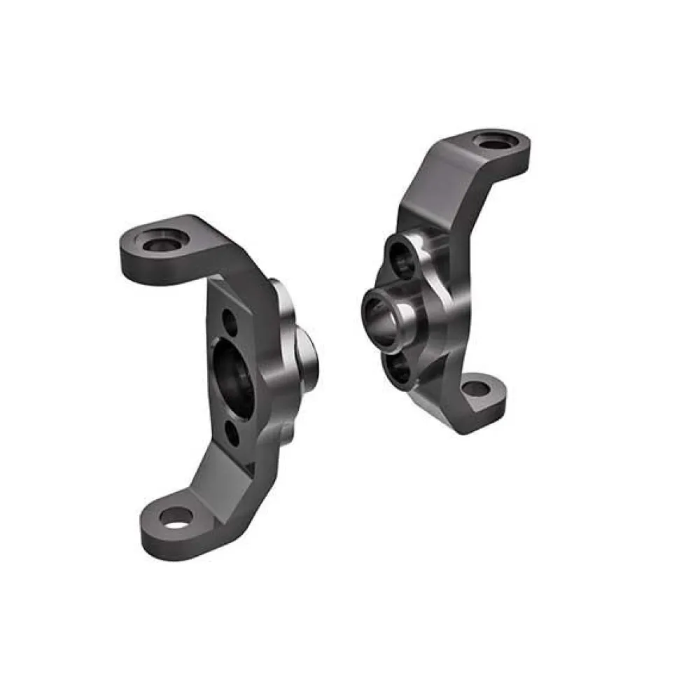 Traxxas Etriers De Fusées Anodisées Gris Gauche et Droit pour TRX-4M - Traxxas