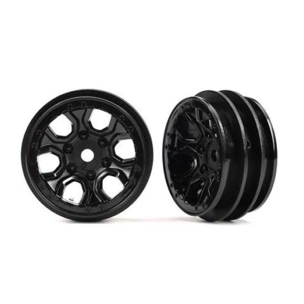 Traxxas Jante 1.0 Noires (par 2) TRX-4M - Traxxas