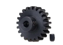 Traxxas Pignon Moteur Acier 21 Dts Renforce - 32 Pitch - 2.3mm - Traxxas