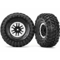 Traxxas Roues Montees Collees Satin 1.9 Trx-4 (2) - Traxxas