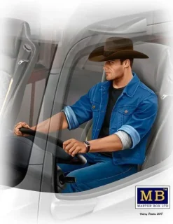 Truckers series.Mike(Beach Boy)Barringto - 1:24e - Master Box Ltd. - Master Box