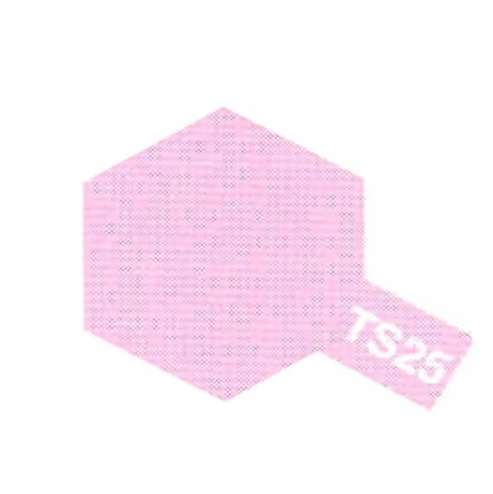TS25 - Bombe Aérosol - 100 ML : Rose Brillant - Tamiya
