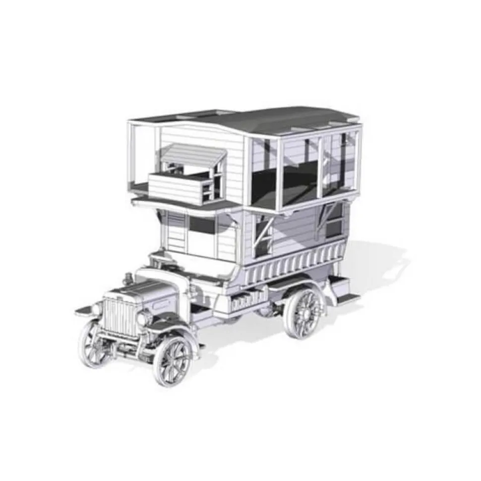 Type B WWI Bus "Pigeon Loft - 1:72e - Roden - Roden