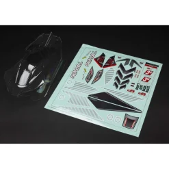 Typhon 4x4 Clear Body with Decals - ARRma