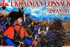 Ukrainian Cossack (infantry)16 cent.Set1 - 1:72e - Red Box - Red Box