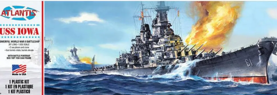 USS Iowa 1/1535 Atlantis Models - Jperkins