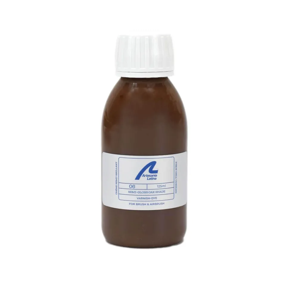 Vernis colorant Semi-Brillant : Chêne (125 ml) - Artesania