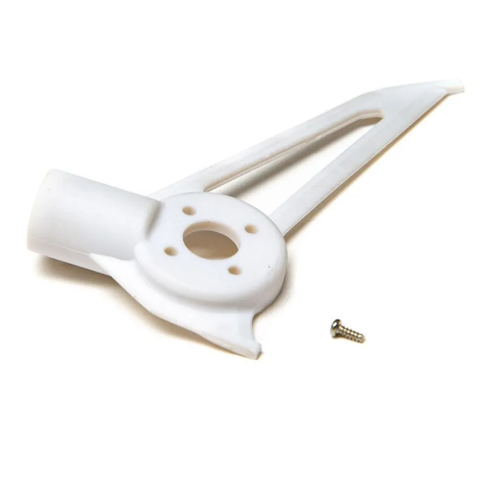 Vertical Tail Fin/Motor Mount (White): 150 S - Blade