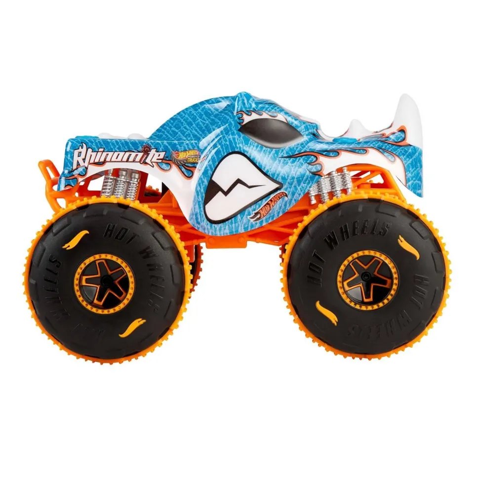 Véhicule Hot Wheels radiocommandé : Monster Trucks Rhinomite - Hot Wheels