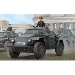 Véhicule militaire : Véhicule blindé léger de reconnaissance allemand Sd.KFZ.223 (série 1) - Hobby Boss