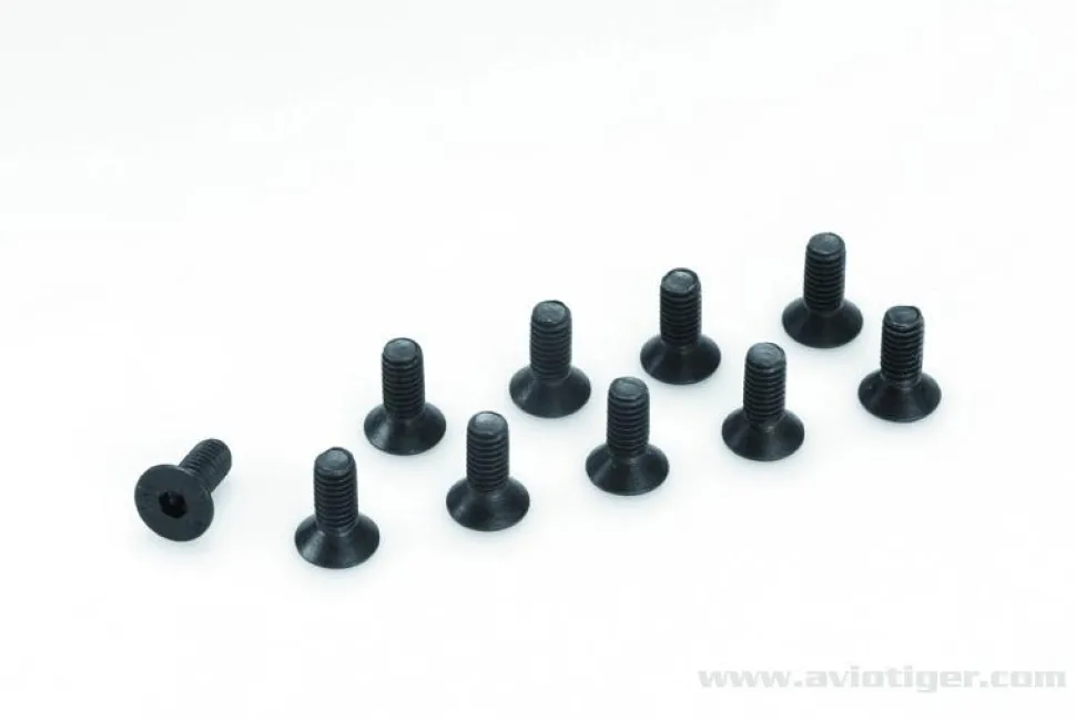 Vis Conique 6 Pan M5X40 Acier (10) - GF-0101-025 - Gforce