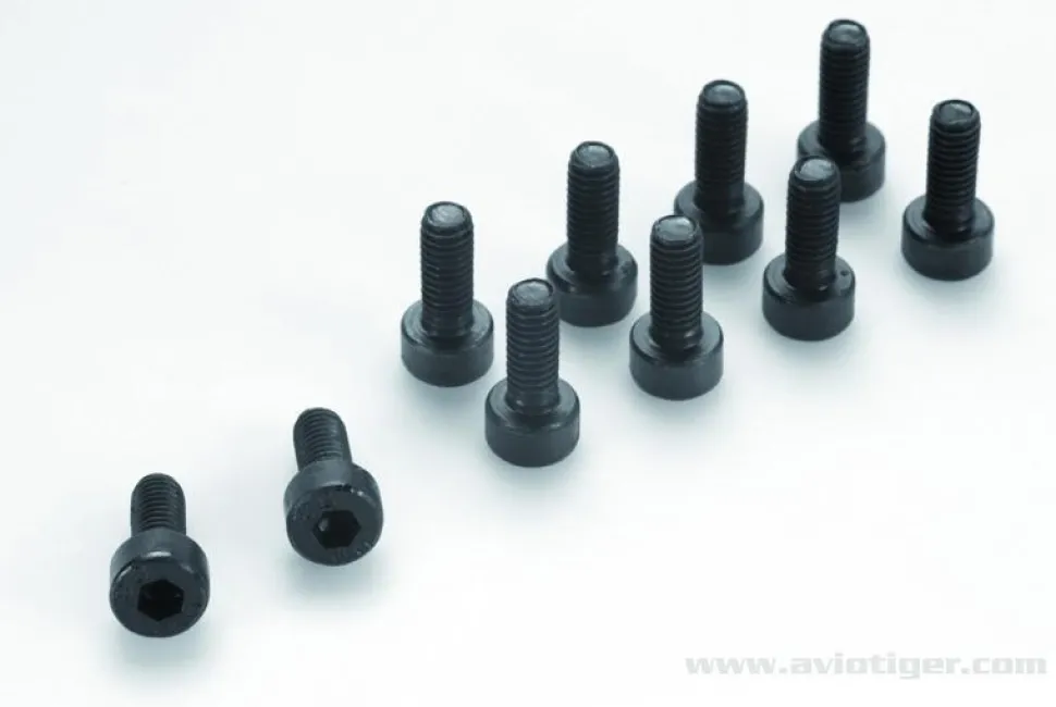 Vis Cyl 6 Pan M6X8 Acier (10) - GF-0100-042 - Gforce