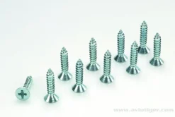 Vis Tole Conique 2.9X9.5 Acier (10) - GF-0176-002 - Gforce