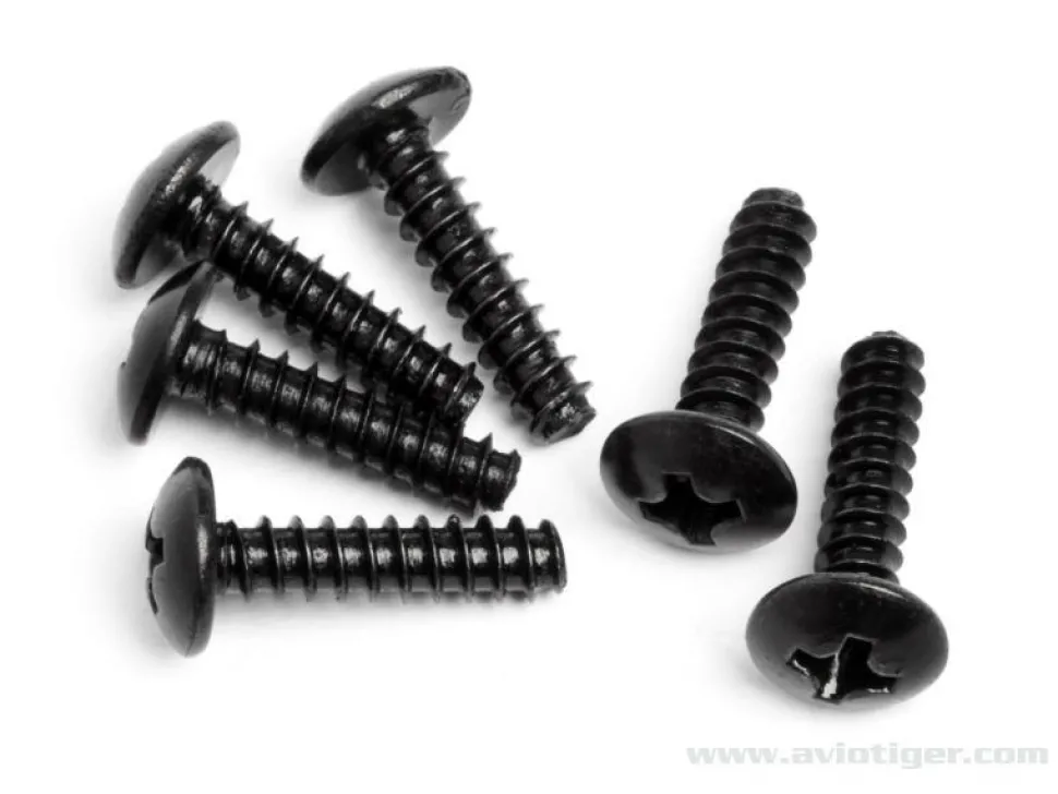 Vis tête ronde 3x12 (6) - Strada - Avio Tiger - Avio Racing