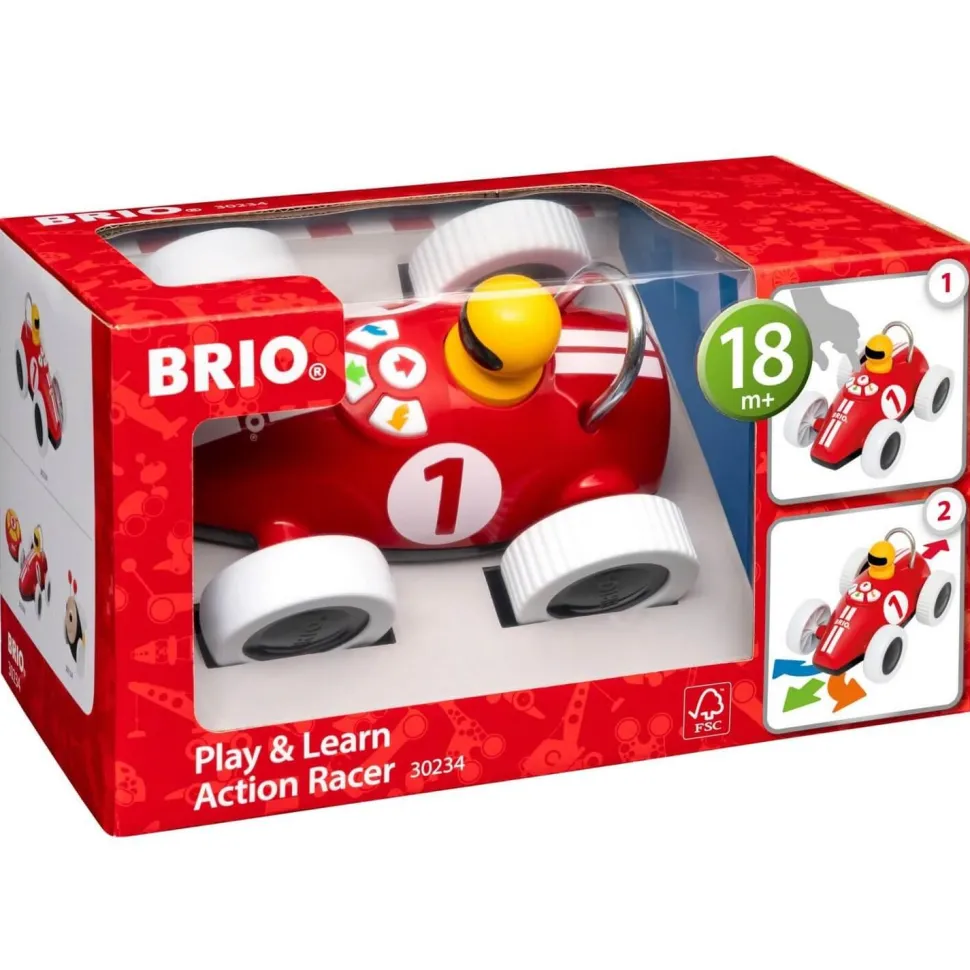 VOITURE DE COURSE RADIOCOMMANDEE : PLAY AND LEARN - Brio