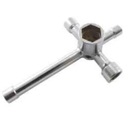 6-Way Cross Wrench (5.5, 7, 8, 10, 12, 17Mm Hex Sizes) - Fastrax
