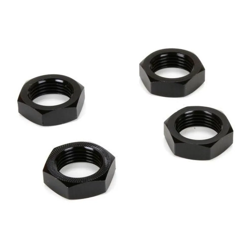 Wheel Nut, Black (4): MTXL - Losi - TLR
