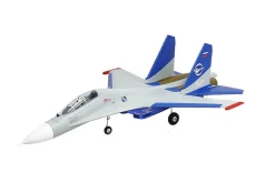 Xfly Jet EDF SU-27 bi-turbine 50mm env 750mm No Tx-Rx-Batt Version Gris - Xfly