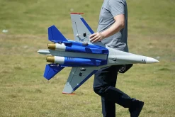 Xfly Jet EDF SU-27 bi-turbine 50mm env 750mm No Tx-Rx-Batt Version Gris - Xfly