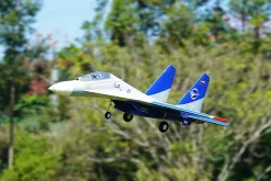 Xfly Jet EDF SU-27 bi-turbine 50mm env 750mm No Tx-Rx-Batt Version Gris - Xfly